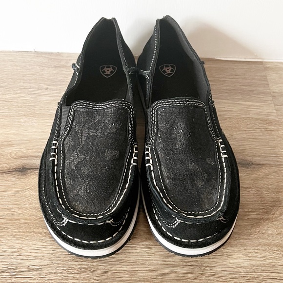 Ariat Shoes - Ariat Women’s Black Suede Sequin Cruiser 7 B
